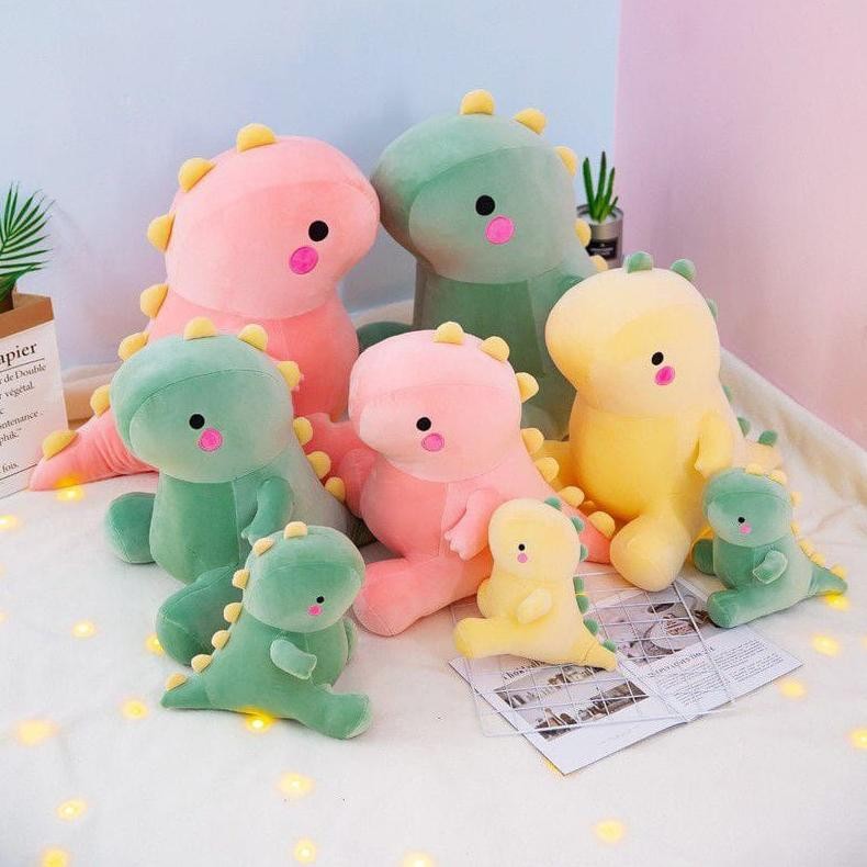 boneka lucu Dinosourus lucu lembut tirex boneka murah