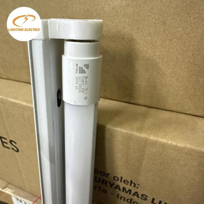 Lampu tl t8 led 40W 40 Watt 165-265V PVC Acryilic Anti pecah 1200mm
