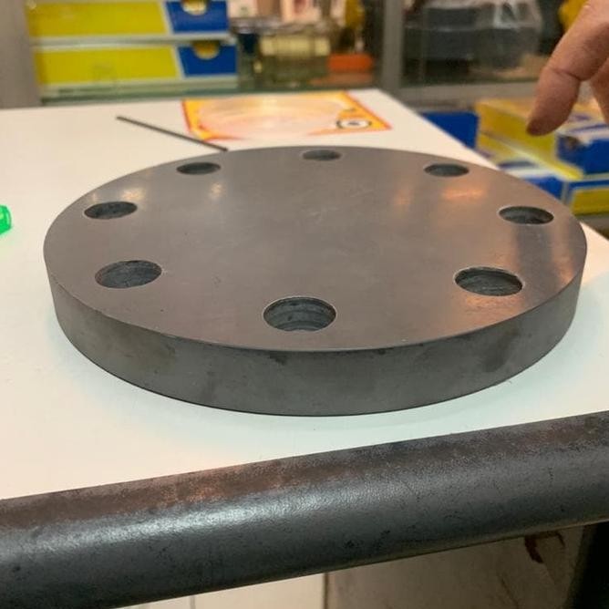 Blind Flange Pvc / Flange Buta Pvc Jis 10K 6" Inch