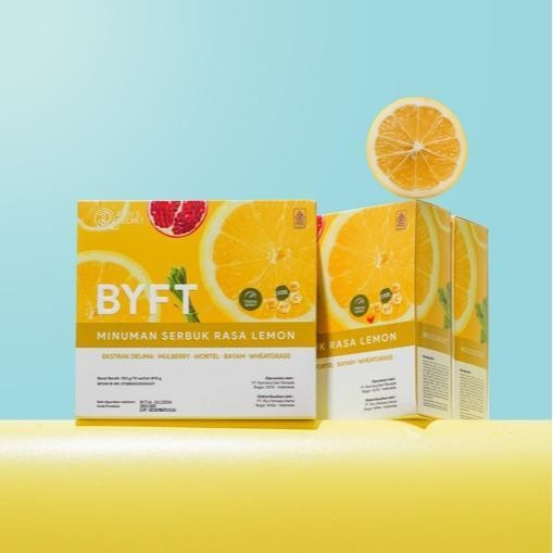 

[Ricu'S Secret] 3 Box Byft Drink Rasa Lemon Dan Botol Shaker