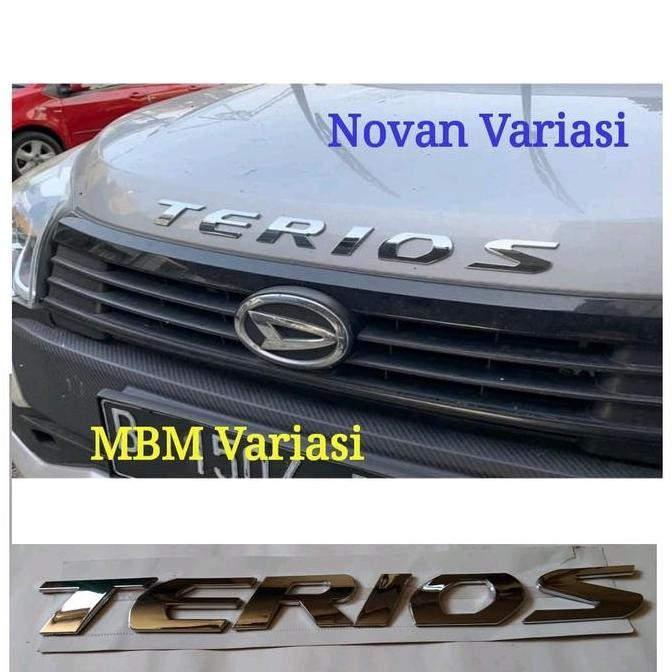 Emblem Kap Mesin Rush Terios Aksesoris