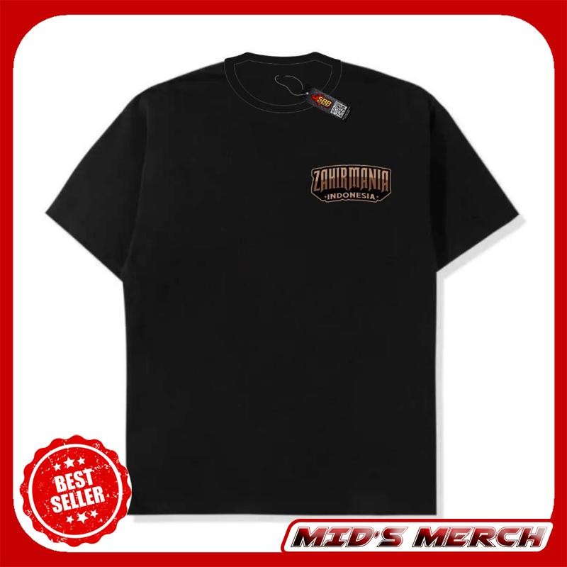 (Berkualitas) Kaos Az Zahir Mania Sholawat Habib Bidin Distro Katun Pria Ij22