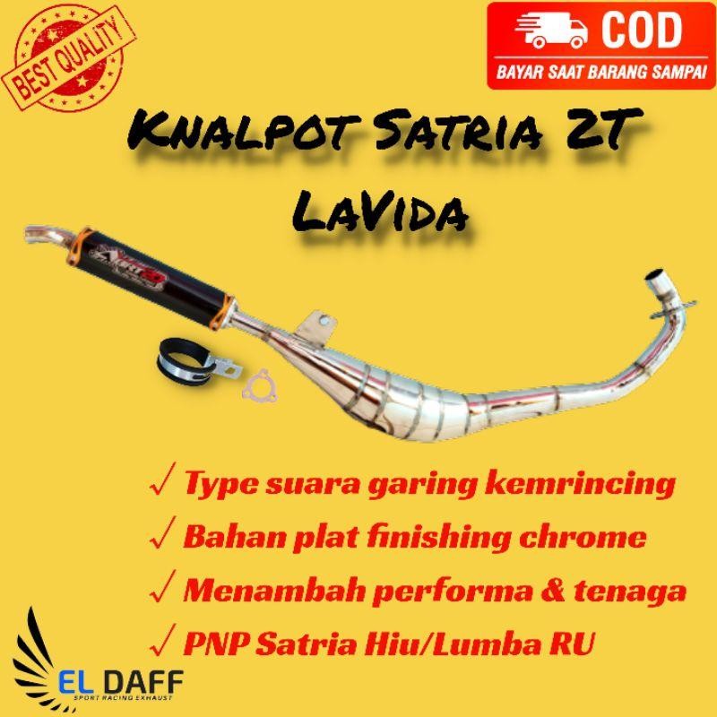 Knalpot Racing Satria 2 Tak Standar Racing Satria R 120Ru Satria Hiu Abrt20 Bahan Plat Finishing Chr
