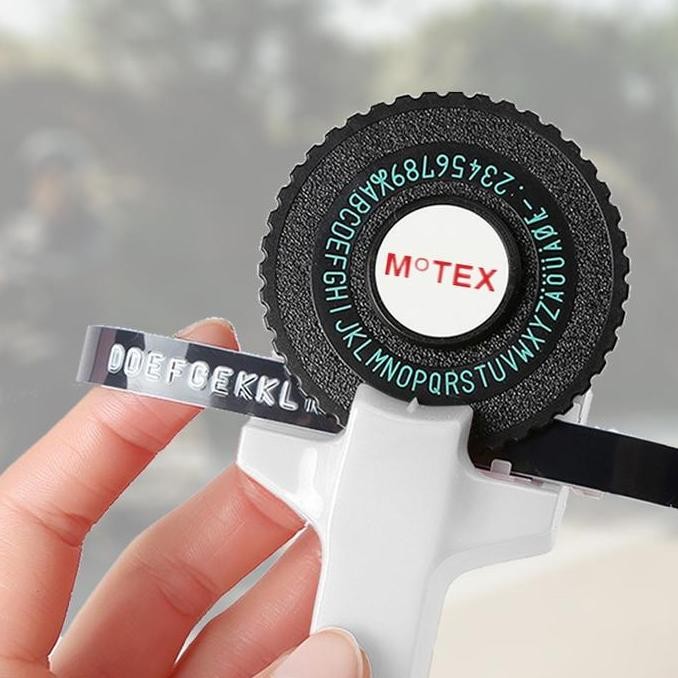 

MOTEX E-101 label dymo embossing label maker murah