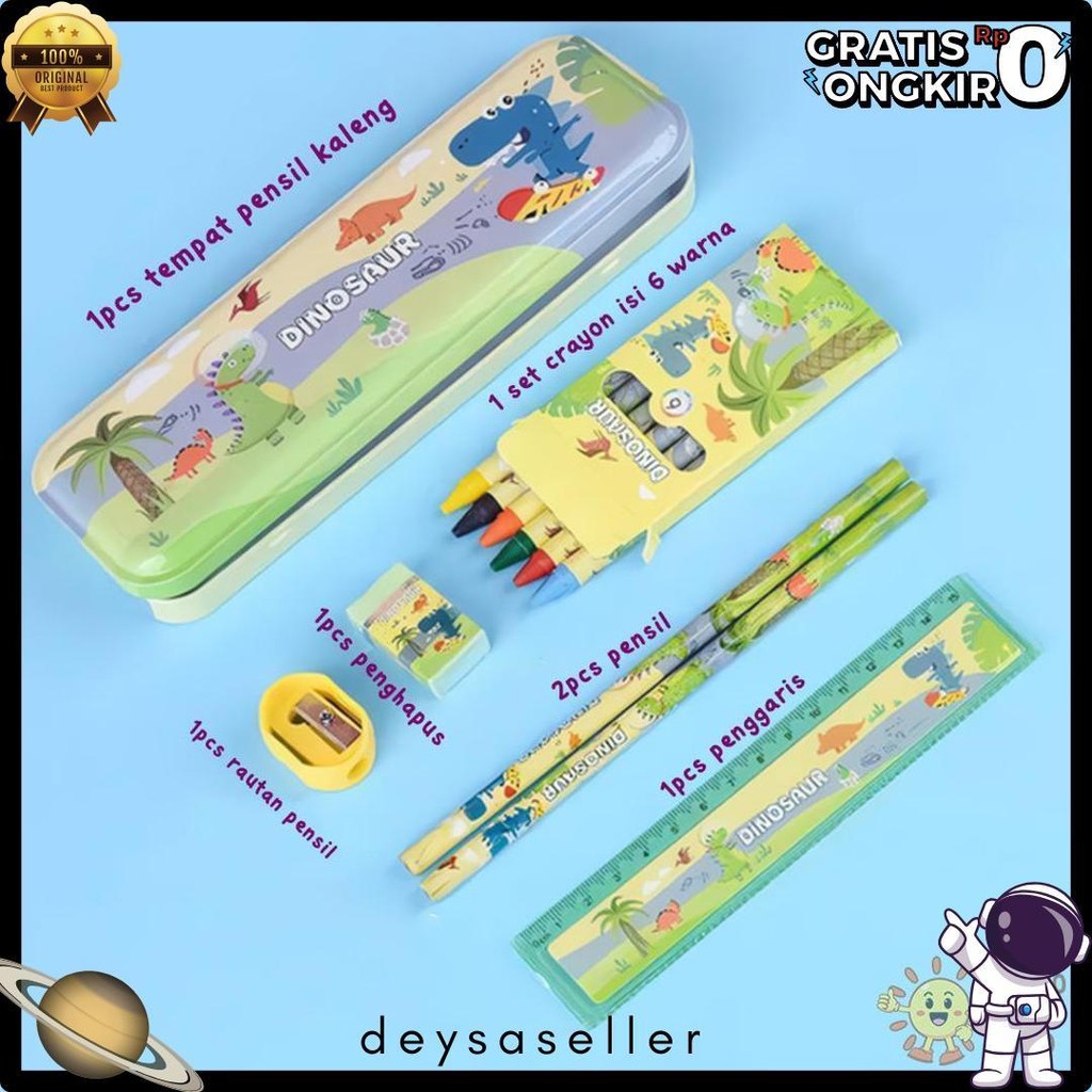 

Taiyo Alat Tulis Set Anak 7In1 Sanrio Pencil Stationery Tempat Kotak Pensil Perlengkapan Sekolah Atk Terlengkap Dan Termurah