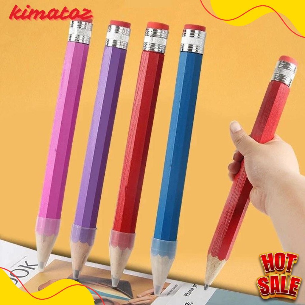 

Babee Toy Alat Tulis Lucu 34Cm Pencil Pensil Jumbo Pencil Pensil Anak Mainan Diskon