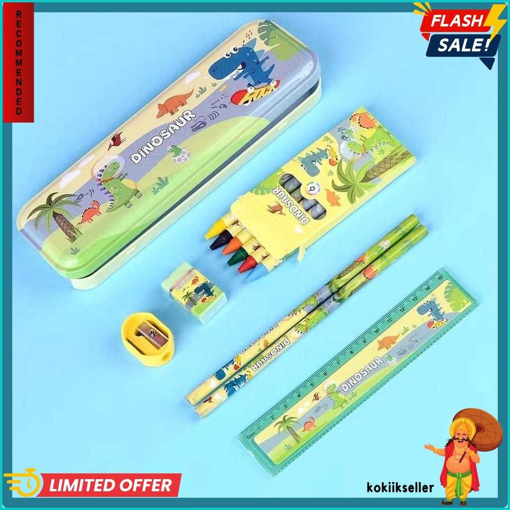 

Ofs Kotak Pensil Anak Set Stationery Untuk Hadiah Anak Sekolah Kotak Pensil Karakter Murah Stationery Alat Tulis Set Tepak Pensil Diskon