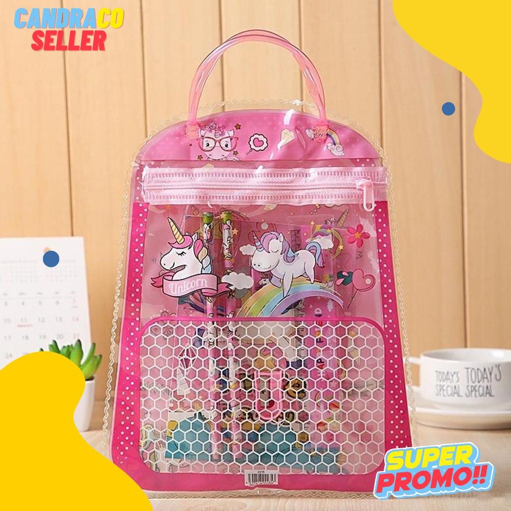 

Nice Child Stationery Set 6 In 1 Free Bag Alat Tulis Anak Sekolah Buku Pulpen Penghapus Pengaris Terlaris! Produk Ini Banyak Dicari