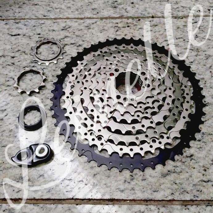 ready Sprocket Sunshine-SZ 9 speed 11-50T bonus goatlink (hanger extender)