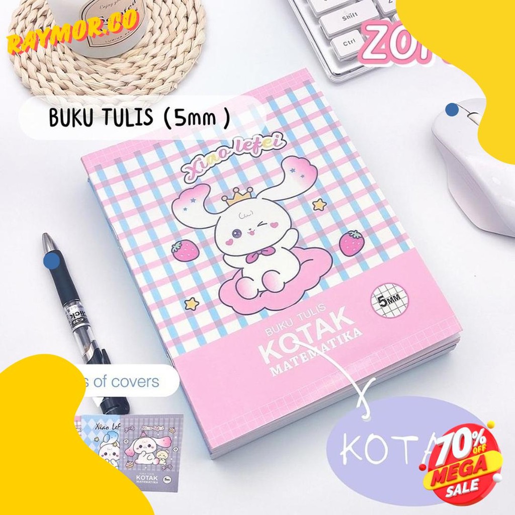 

5Mm Grid Buku Tulis 38 Lembar Buku Tulis Kotak Kecil Anak Anjing Pola Motif Kartun Lucu Matematika Notebook Kelas Bawah 4/8Pcs Flash Sale! Diskon Hingga 70%