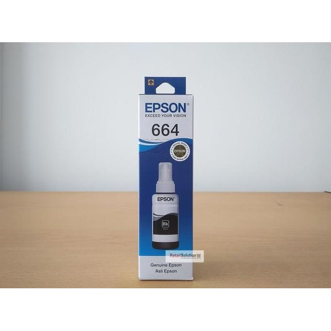 Tinta Epson 664 Original Black - Tinta Printer Epson L120 L310 L360 murah