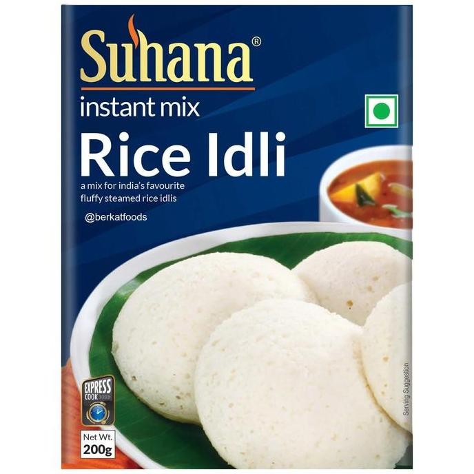 

best seller] Instant Mix Rice Idli Suhana / Premix Fluffy Steamed Rice Cake Idly India Halal