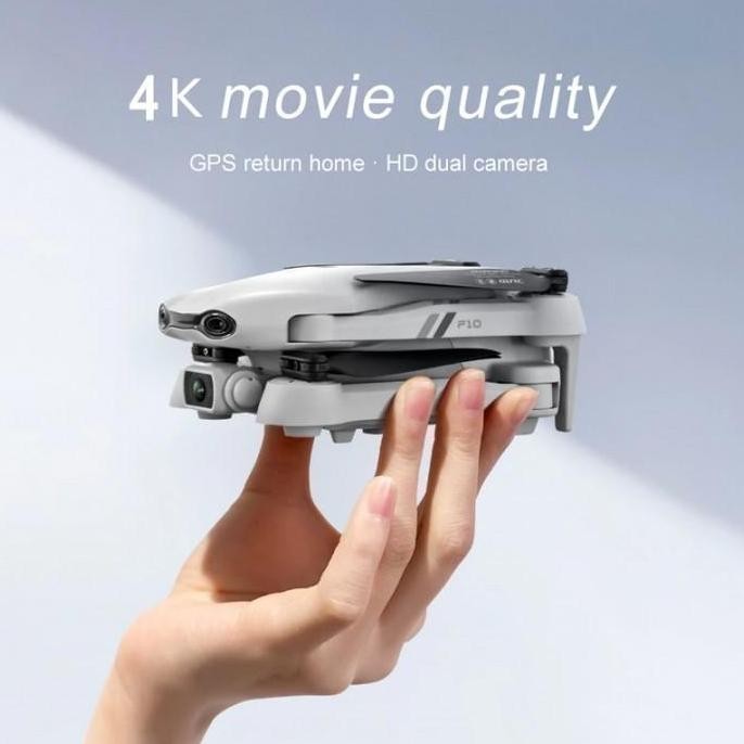 VICKY F10 RC Drone GPS 4K Dual Camera HD 5G Wifi Quadcopter