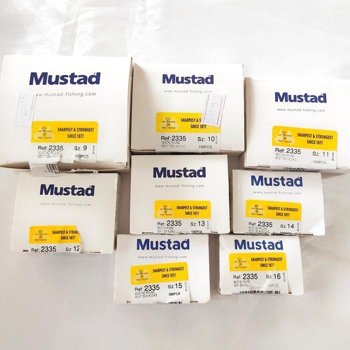Kail Mustad 2335 Gagang Panjang Bahan Stanlesssteel