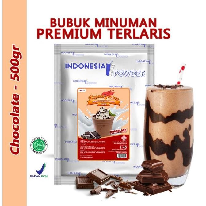 

Bubuk Minuman Coklat Premium Plain 500g - Serbuk Cokelat Nusantara Asli Termurah
