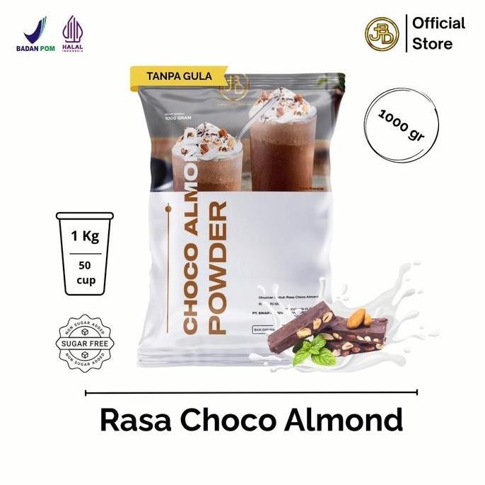 

Bubuk Minuman Premium Choco Almond 1kg - Jakarta Bubble Drink Powder Cokelat Hitam Termurah