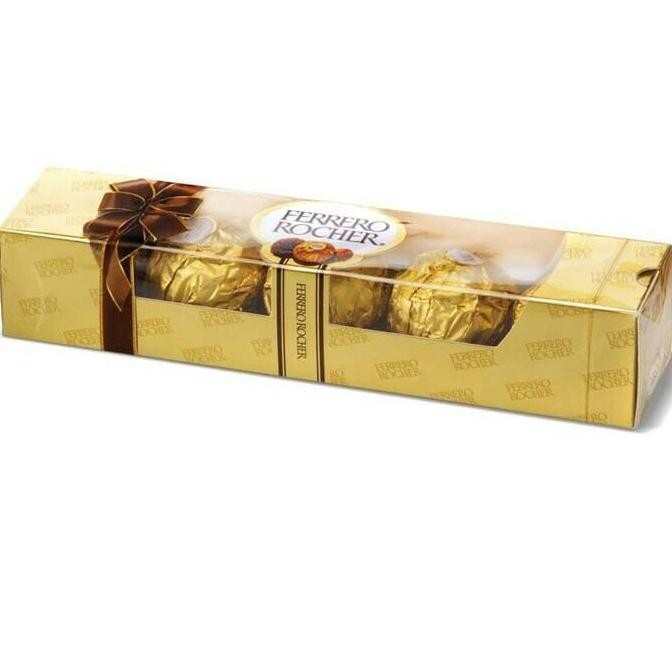 

Ferrero Rocher Isi 5pcs T5 Coklat Hazelnut Impor Kado Valentine Termurah