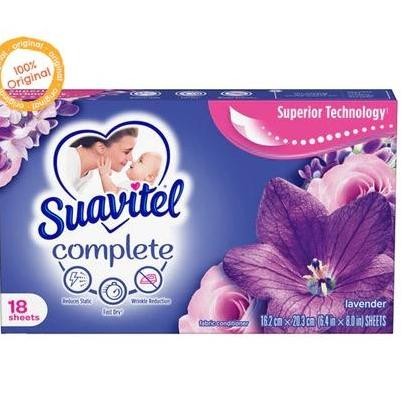 Suavitel Dryer Sheets Complete Fabric Conditioner 18sheet FORSALE