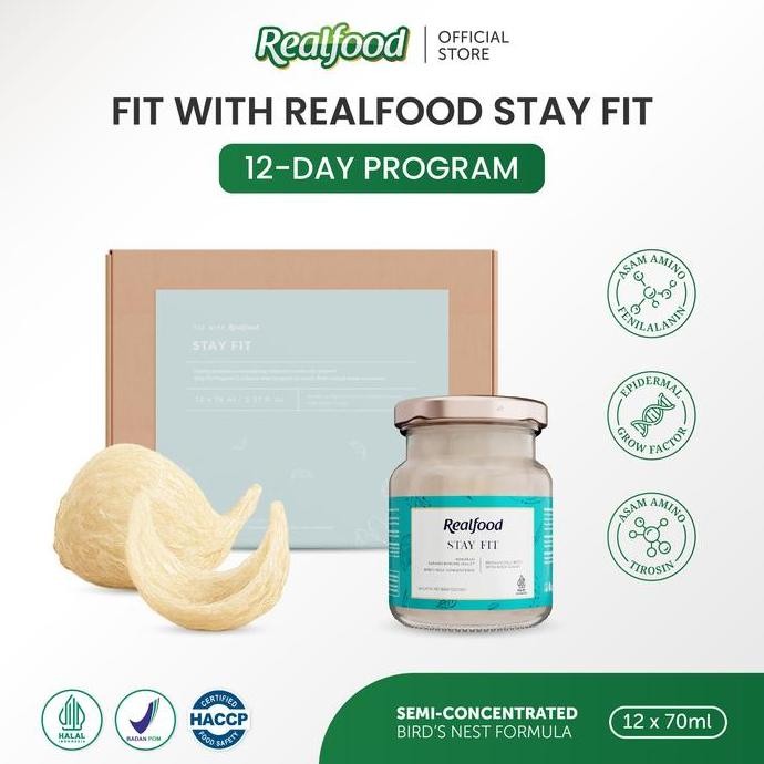 

Realfood Stay Fit Minuman Sarang Burung Walet - Minuman Sehat Termurah