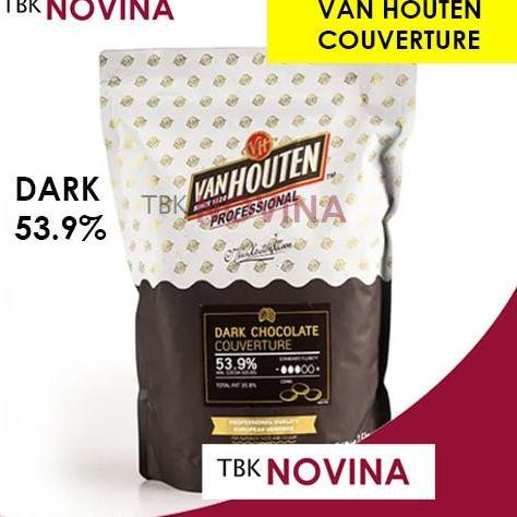 

Van Houten Couverture 53.9% & 70.4% Chocolate Cokelat Batang Premium Termurah