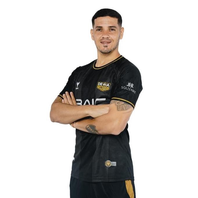 Jersey Bola Dewa United FC Player Home Player Issue 2024 - Black - Sport