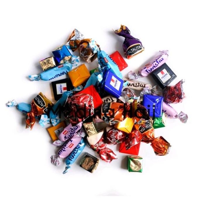 

Coklat Arab Mix Kemasan Premium - Cemilan Coklat Manis Oleh-Oleh Haji dan Umroh Termurah