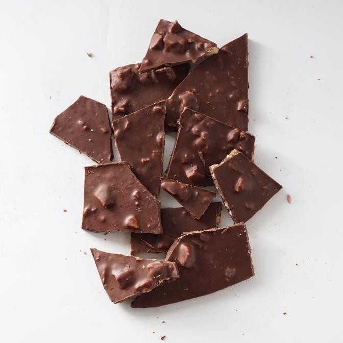 

Pipiltin Cocoa Cokelat Cracks Dark Chocolate Cashew Nut - Cokelat Premium Dark Termurah