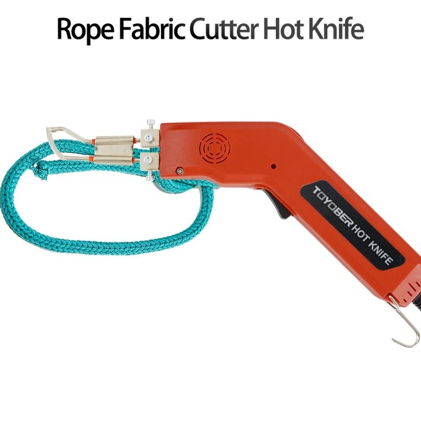 

Fabric Cutter Ribbon Cutter Knife Webbing Belts Cutting Thermal Cloth Cutter Electric Heating Knife Kit Hot Knife Rope Cutter