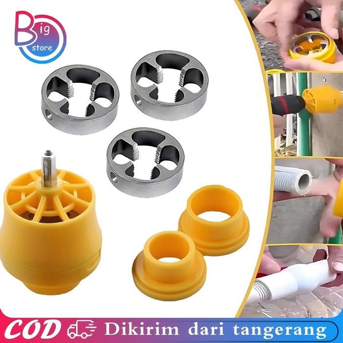 Alat Senai Pipa PVC Pembuat Drat Pipa PVC Alat Pembuat Ulir Pipa Alat Buat Drat Pipa PVC Untuk Bor