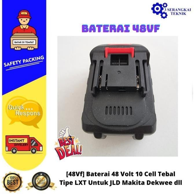 Sale Baterai 48V 10 Cell Tipe Lxt Untuk Jld Makita Dekwee Bor Cordless