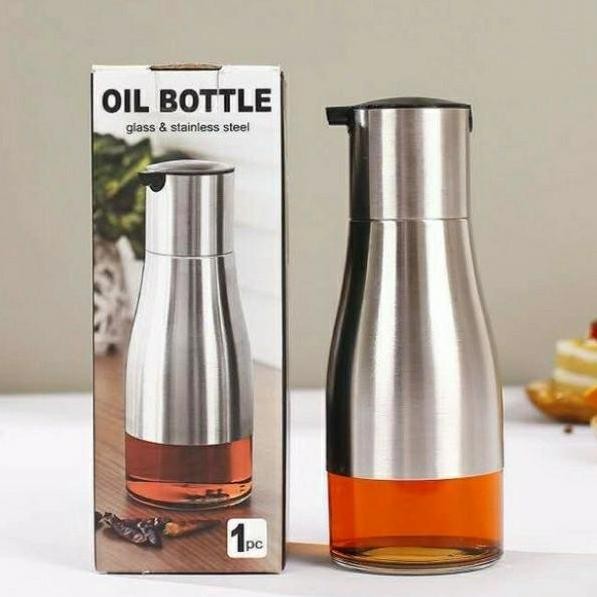 Botol Minyak Lapis Stainless Oil Bottle