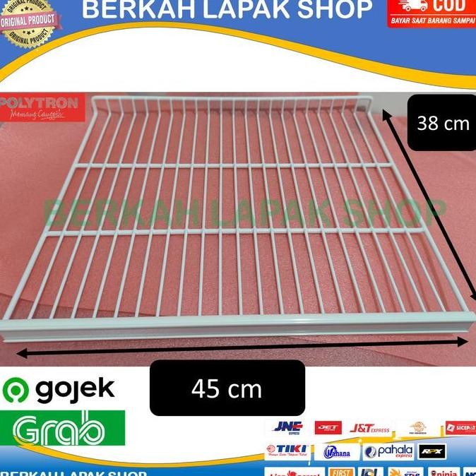 Rak showcase pendigin polytron asli original