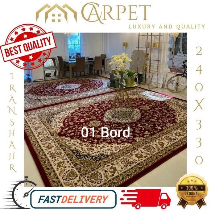 Karpet Permadani Semi Turkey 2.4 x 3.3 m Iranshahr Jumbo Motif 01 Bord