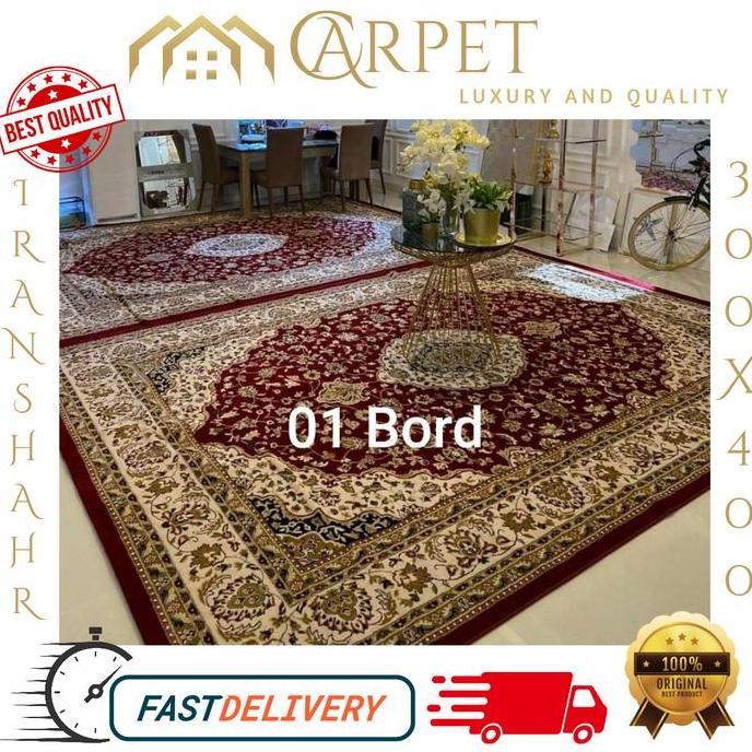PROMO karpet semi turki 3x4 iranshahr karpet permadani besar jumbo