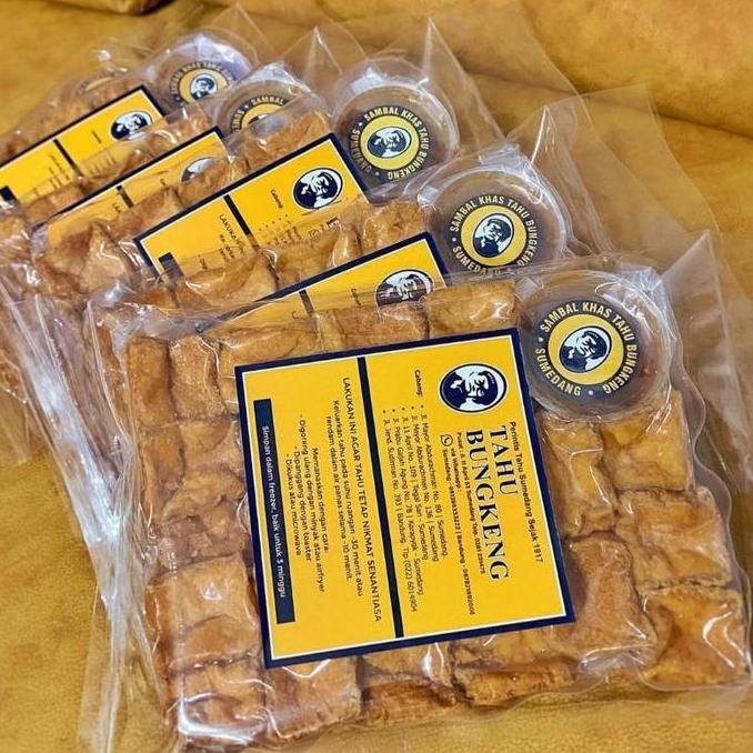 

Terlaris Tahu Bungkeng Asli Sumedang - Isi 25 Frozen Pack - Siap Masak Ready Stok PS