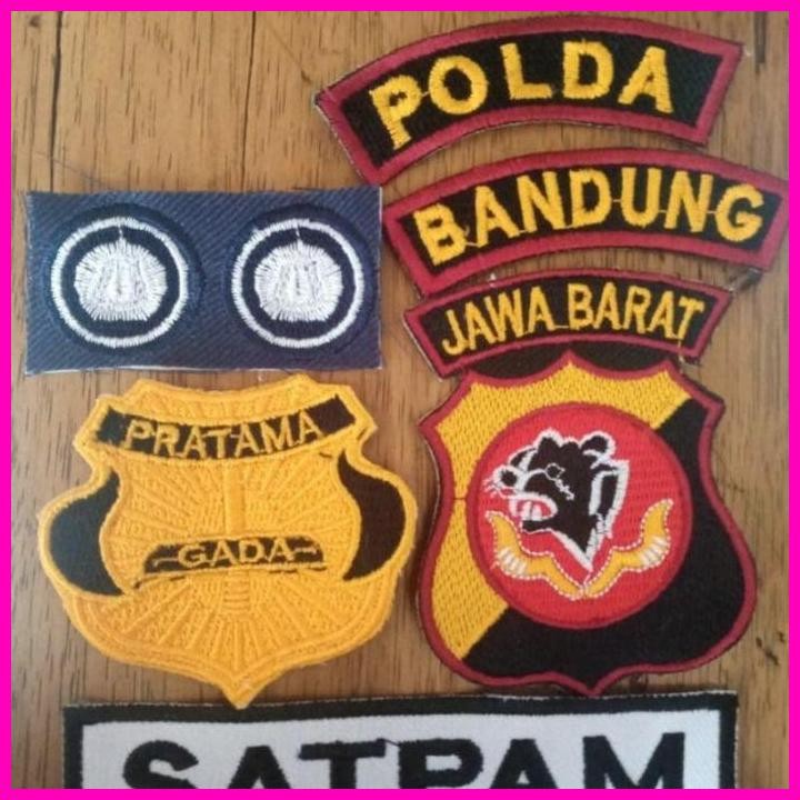 Original Seragam Pdl Security+Atribut Sesuai Alamat (Tanpa Nama)