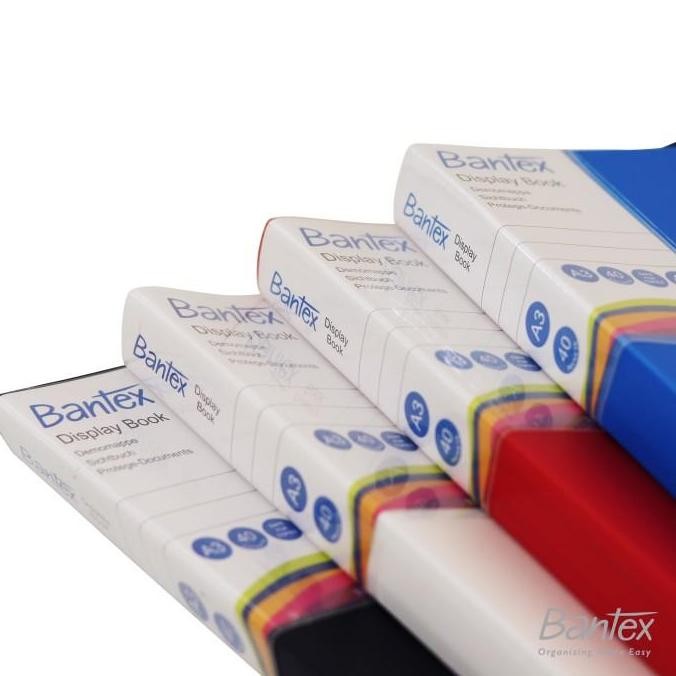 

Sale Bantex Display Book A3 Potrait Clear Holder 40 Pockets - 3363