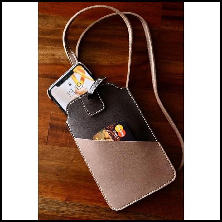 

Tempat Hand Phone/ Tempat ID Card Warna Coklat