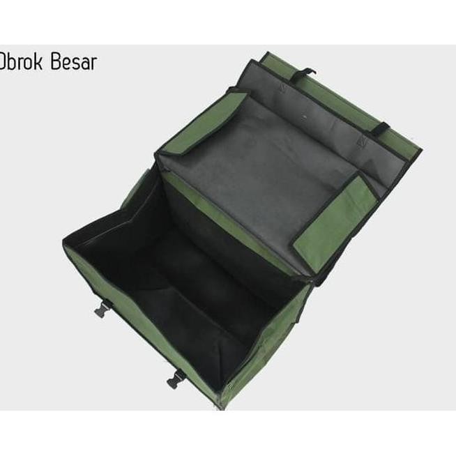 NEW TAS KURIR BESAR / TAS OBROK MOTOR ANTI AIR / TAS POS OBROK / RONJOT BESAR / TAS KURIR