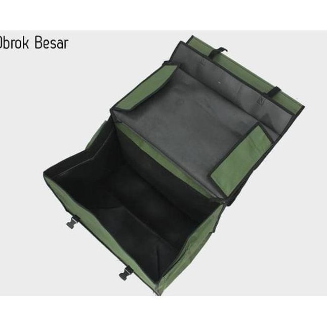 NEW TAS KURIR BESAR / TAS OBROK MOTOR ANTI AIR / TAS POS OBROK / RONJOT BESAR / TAS KURIR