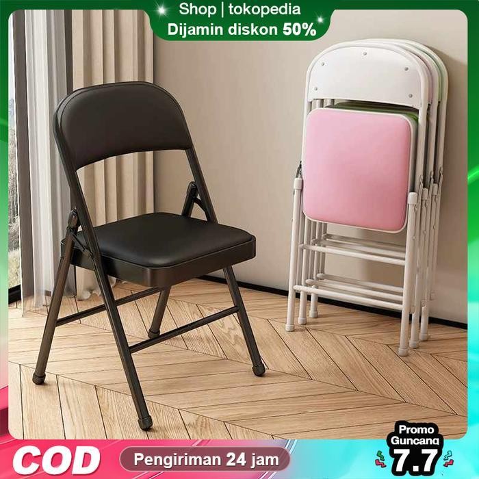 [Ak]Kursi Lipat Portable Kursi Belajar Lipat Kursi Kantor Lipat Makan Kursi Kerja Outdoor  Kursihita