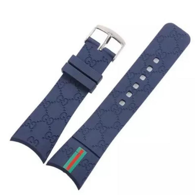 (Terbaru) Strap Tali jam tangan Gucci Rubber jam Gucci Tali Gucci 26mm (Terlaris)