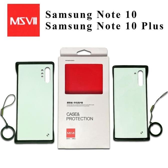 MSVII Samsung Note 10 / Note 10 Plus - Borderless Frosted Slim Case Terlaris