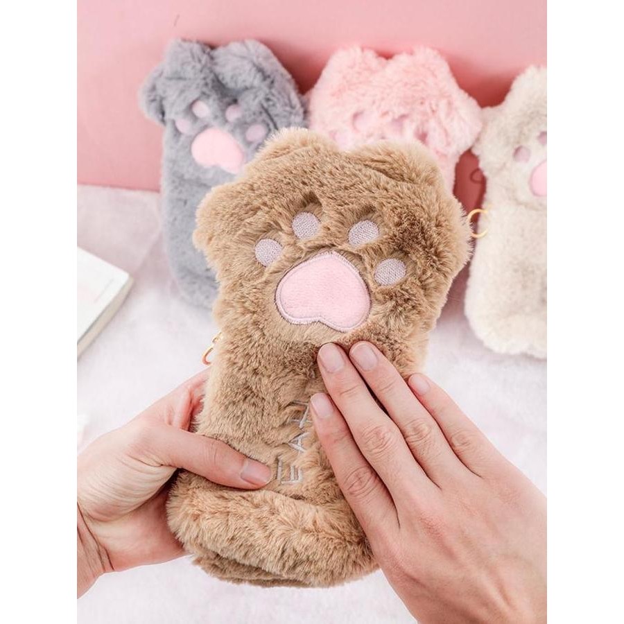 

Tempat Pensil Kotak Pencil Boneka Anak Perempuan Stationary Atk Kucing