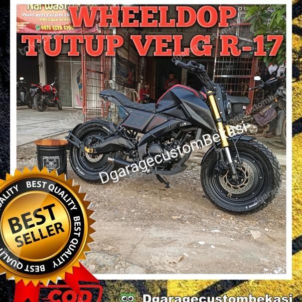Wheeldop Motor Custom Tutup Ve Ring 17 R17