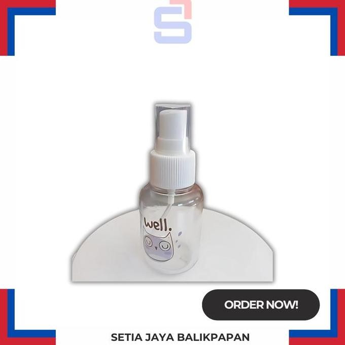 langsung order saja] botol spray 50 ml plastik