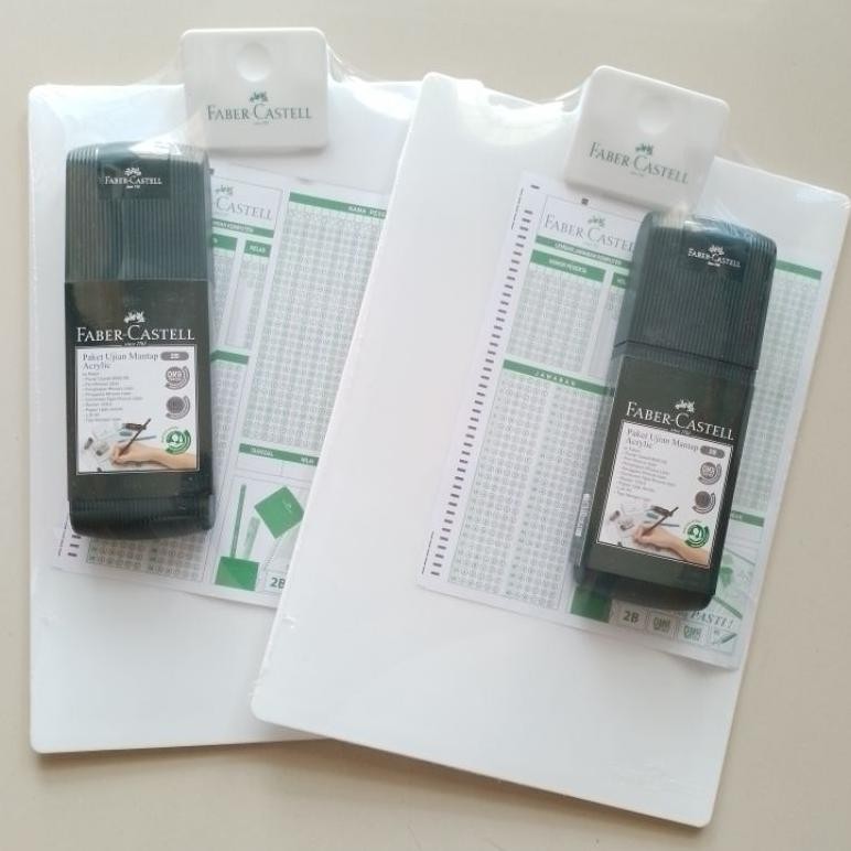 

Paket Ujian Mantap Lengkap + Papan Acrylic Faber Castell ( Pcs ) [ Original ]