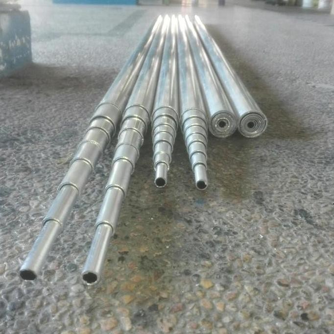 Pipa Aluminium Bahan Antena rig ht tebal 1,2 mm panjang 150cm ALKAN