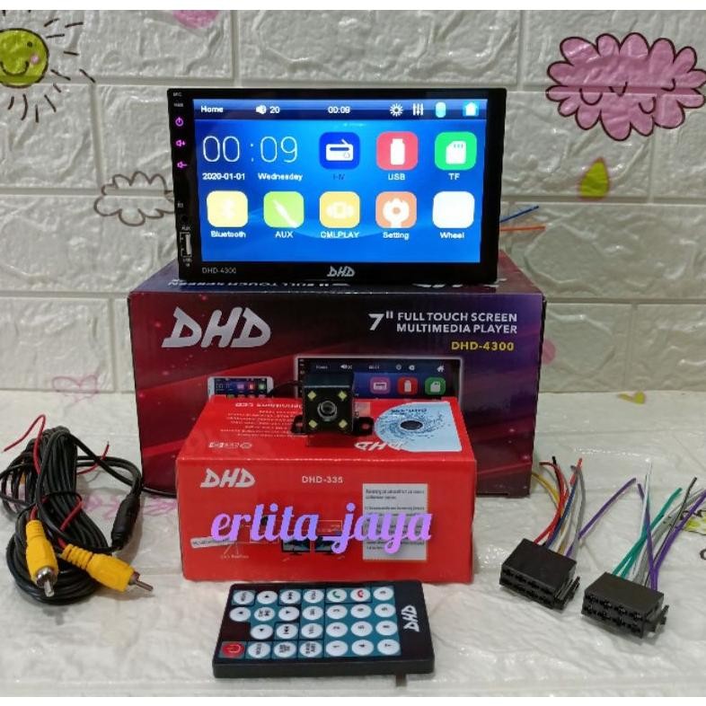 Terlaris Doubledin Mirrorlink Dhd 4300 Multimedia 7 Inch + Camera Mundur