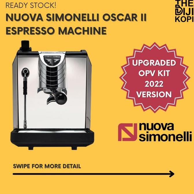 Mesin Kopi Espresso Coffee Nuova Simonelli Oscar Ii Oscar 2 New